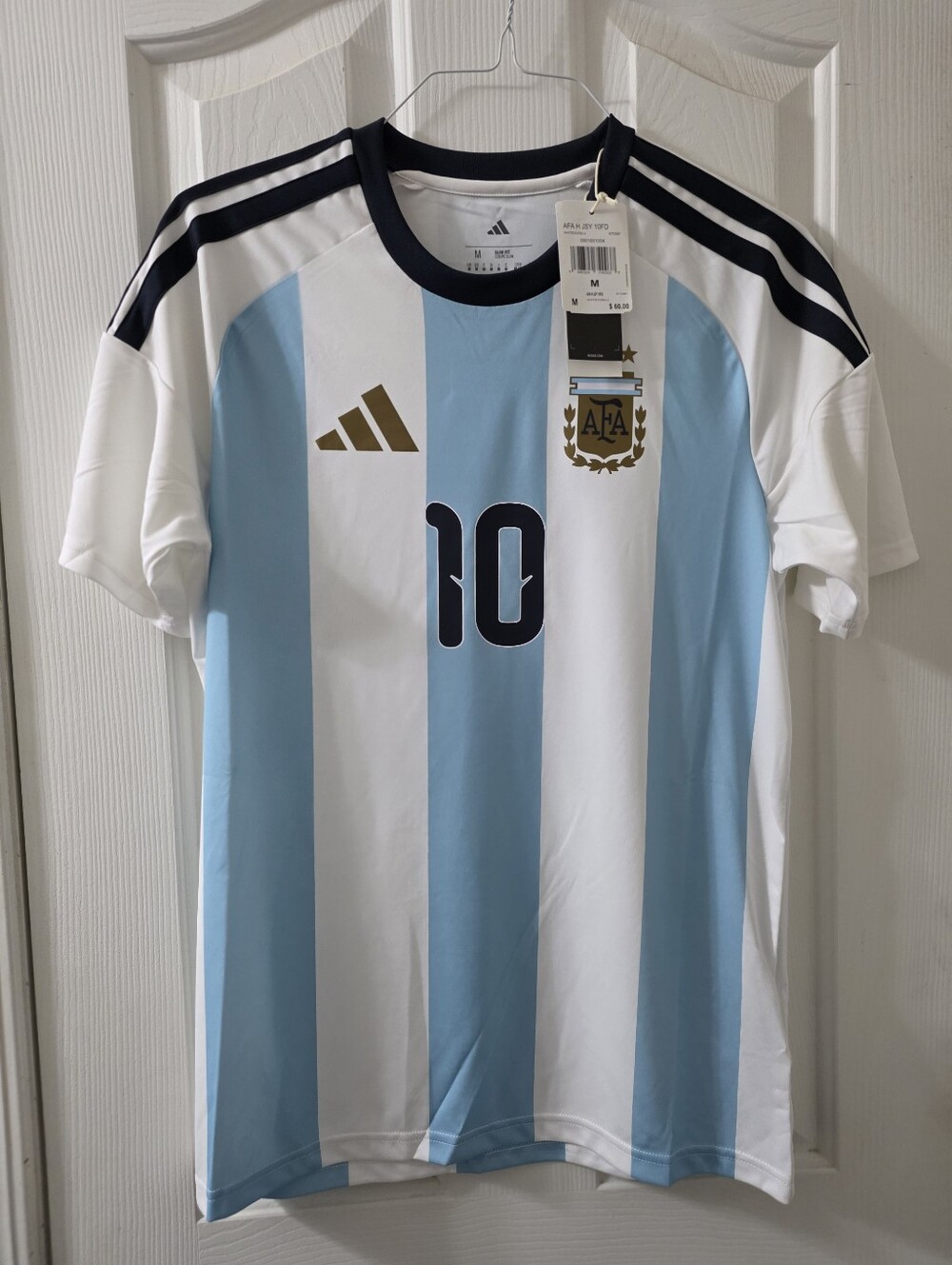 Adidas Messi Argentina Jersey Size Medium